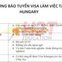 Xuất khẩu lao động làm việc tại Hungari