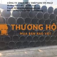 Thép ống hàn mạ kẽm phi 323.9 x 7.8 x 6000mm có gia công theo yêu cầu của khách