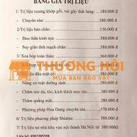 Dịch vụ xoa bóp ấn huyệt tại nhà khu vực nội thành Hà Nội