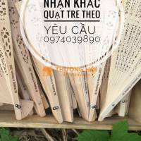 Khắc laser lên quạt – món quà nhỏ, ý nghĩa lớn