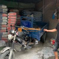 xe ba gác chạy vlxd thùng nhỏ