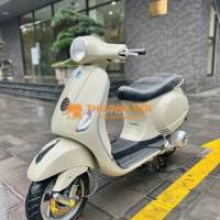Vespa LX ie trà sữa biển Ba Đình