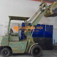 Thanh lý xe xúc Toyoto, hàng con zin chưa sửa chữa