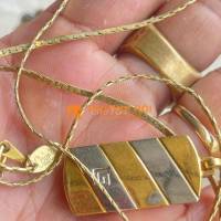thanh lý dây chuyền bọc vàng sáng đẹp