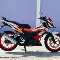 HONDA SONIC TRẮNG ĐỎ KENG 2018
