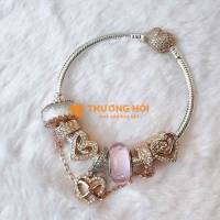 VÒNG PANDORA + 5 CHARM( Có bán lẻ) FULL BOX
