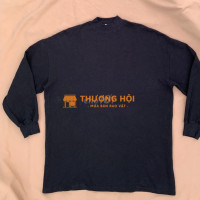 FREESHIP**Sweater made in PORTUGAL màu đen*85-95kg