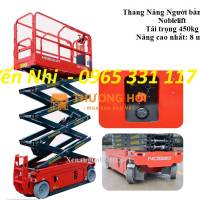 Thang nâng người cắt kéo điện Noblelift