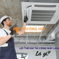 Lợi thế và mặt hạn chế khi thi công Máy lạnh âm trần, Dieu hoa am tran