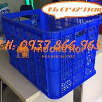 Bán sọt nhựa nguyên sinh, sọt công nghiệp trong phan xưởng, sóng hở cao 39