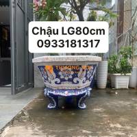 Cơ sở chậu hoa Thế Sơn - chậu hoa dán sành sứ - chậu khảm sành - cẩn miêng