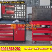 XE ĐẨY DỤNG CỤ 3 NGĂN CHUẨN BỀN, XỊN