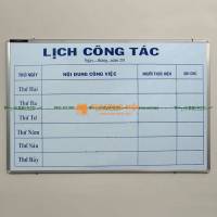 BẢNG LỊCH CÔNG TÁC 60X80 CM