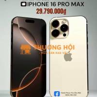 iPhone 16 Pro Max Giá cực tốt: 29.790.000đ
