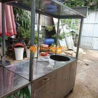 Xe bán đồ inox