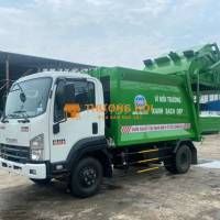 Bán xe ép rác 9 khối Isuzu FRR90 - Inox vay 70%