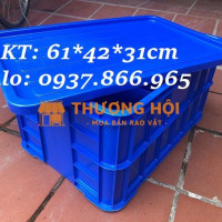 Tại đây bán thùng nhựa công nghiệp, thùng nhựa cao 31 có nắp đậy, khay nhựa bít có nắp