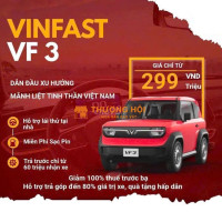 Vinfast VF 3 kèm pin 03/2025 cực chất