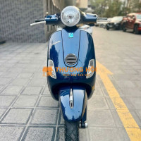 Vespa LX 125ie 2011 màu xanh biển HN sơn zin
