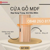 CỬA GỖ CÔNG NGHIỆP MDF