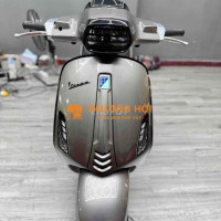Vespa spring 218 xám titan siêu đẹp, nhìn là mê