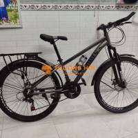 Bán xe ₫ịa hình màu xám người lớn 26 inch.