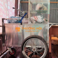 Xe inox 304 màu trắng