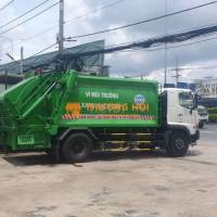 Bán xe ép rác 14 khối Hino FG - 2023 thùng Inox