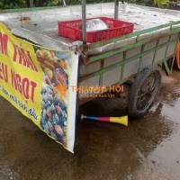Xe lôi kéo ngang 1m3 dài 2m5 tai khoản 800kg còn