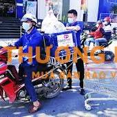 Nhân viên giao hàng siêu thị Long Xuyên - An Giang