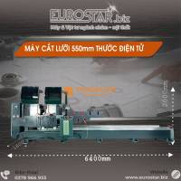 MÁY CẮT NHÔM 2 ĐẦU DÀI 6400mm EUROSTAR