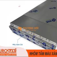 NHÔM TẤM PHA MÀU XÁM CHÌ
