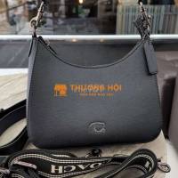 Túi coach đen nữ hobo ba dây đeo