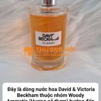 Nước hoa Nam cầu thủ Backham
