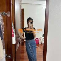 Chân váy jean nhật Moussy