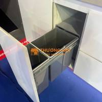Thùng rác đôi âm tủ TaKing - Giải pháp hữu hiệu cho viêu phân loại rác