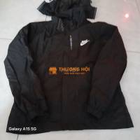 pass áo khoác Nike màu đen size L