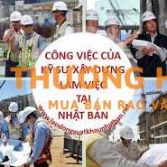Kỹ sư xây dựng làm việc tại Nhật Bản