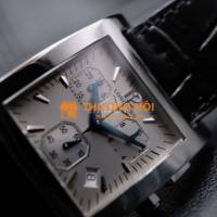 Đồng hồ Longines Dolce Vita chrono kim nung xanh