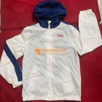 Auth 85% Khoác gió hiệu Levis bé gái 145-164 nữ S