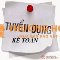 Tuyển Gấp 1 bạn Nhân Viên Kế Toán