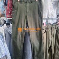 Quần Kaki Uniqlo nhật eo 82_84 xanh rêu