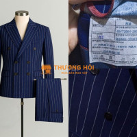 Bộ Vest nam xanh dương đậm size M cực đẹp