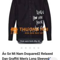 Sơ Mi Đen Dsquared2 Chính Hãng Mới 100% Nguyên Tag