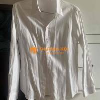 Thanh lý 4c áo sơ mi trắng Sz M, L