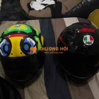 em pass rẻ Mũ bảo hiểm AGV Fullface 2 cái 400 ạ