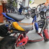 Xe điên 133 xe đông cơ bên khóe