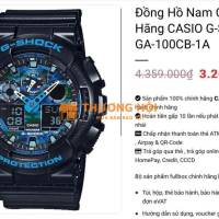 Đồng hồ Casio G-Shock GA-100BC bản honda Winner