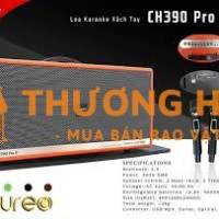Loa di động Aurec CH390 Pro II khuyến mãi chân gỗ kê loa