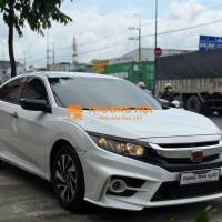 Honda Civic 1.8E màu trắng 2018